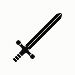 Sword vector icon.
