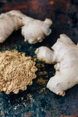 Grounded ginger spice