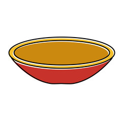 dish mexican classic icon vector illustration design