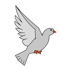 Dove bird symbol