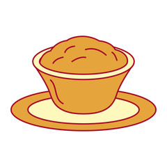 delicious cheese sauce isolated icon vector illustration design