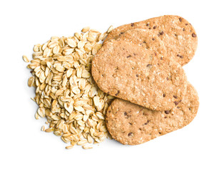 Tasty oatmeal cookies.