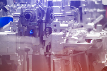 Components and parts of the engine. Of cars with modern technolo