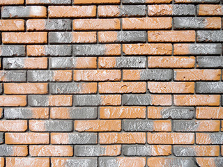 Texture of brick. Photo of a brick wall.