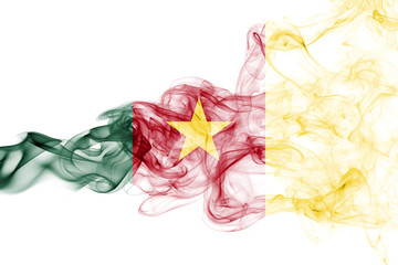 Cameroon national smoke flag