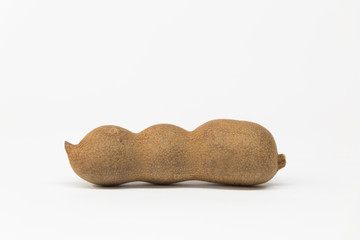 Tamarind fruit isolated 