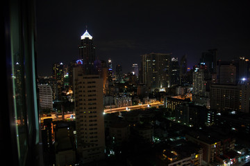 Fototapeta na wymiar 방콕의 야경