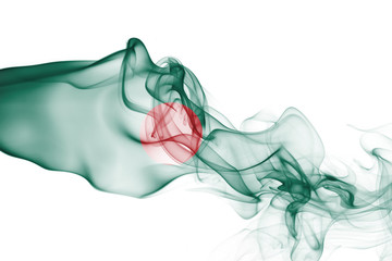 Bangladesh smoke flag