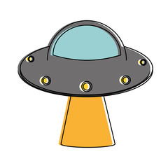 UFO spaceship cartoon