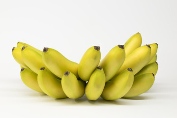 bunch of bananas isolated 