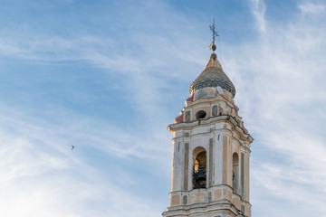 Fototapeta premium Bell tower of the church