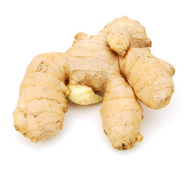 ginger isolated on white background