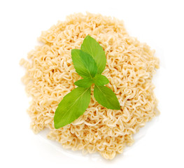 Noodle dry on white 