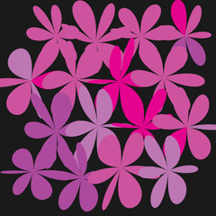 Fototapeta premium Abstract Whimsical Flower Background