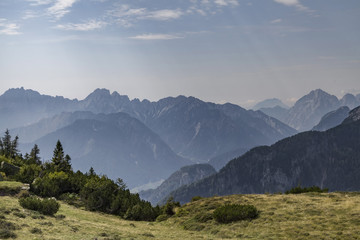 Fototapeta premium Landschaft in den Karnischen Alpen