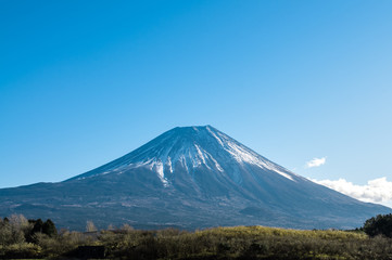 Obraz premium Fuji góra w Japonii.