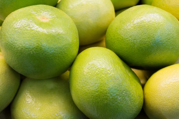 green grapefruit closeup