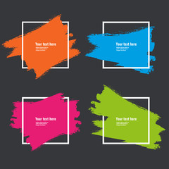 Abstract geometrical background with space for your text.