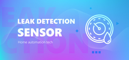 Leak detection sensor emblem