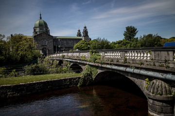 Galway Bridge and Cathedral