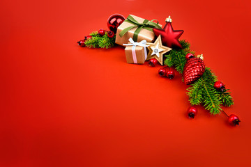 Christmas decoration gift box