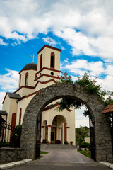 Obraz premium Serbian church