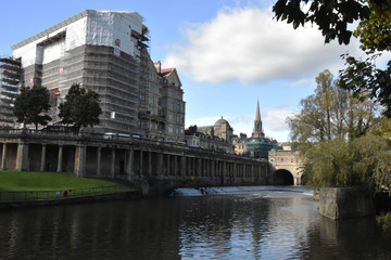 Fototapeta premium Most Pulteney, Bath, Anglia