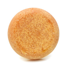 Detail of brown shiny sugar rock candy