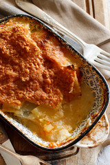 Codfish with potatoes