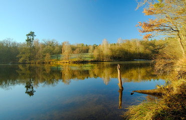 Bärensee in der Herbstsonne