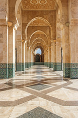 Architektur in der Moschee Hassan II in Casablanca © cceliaphoto