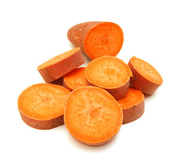 Fototapeta na wymiar Sweet potatoes