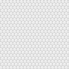white and gray hexagonal abstract background. Seamless mosaic vector pattern. Grunge overlay texture random lines. Vector illustration