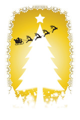 #Background #wallpaper #Vector #free #christmas #Xmas merry christmas,eve,fir tree,message,greeting card,santa claus,gift,white snowflakes,winter scenery,event,party,ornament,decoration,holy night 