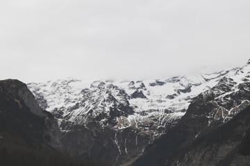 Fototapeta na wymiar Engelberg Mountains