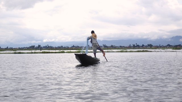 Fischer am Inle See