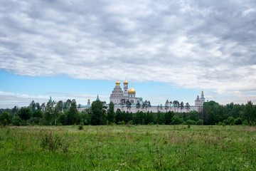 Fototapeta na wymiar New Jerusalem Monastery. Istra, Moscow region, Russia