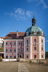 Fototapeta na wymiar Palace in Becov nad Teplou, Czech Republic