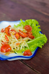 Papaya Tam Mak Houng salad