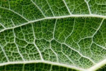 Close up of Leaf veins 