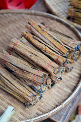 Lao sundried buffalo skin sticks