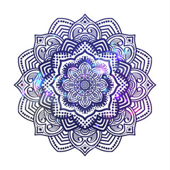 Mandala pattern. Vector illustration.