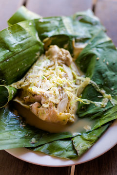 Lao steamed fish Mok Pa