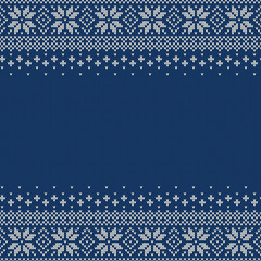 Knitted seamless background with copyspace. - 185293646