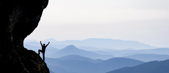 successful victory happiness