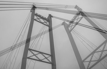 Abstract monochrome background.