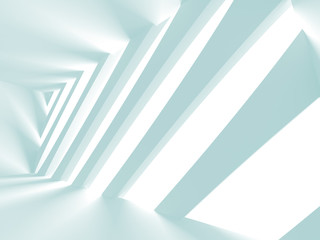 Abstract Modern White Architecture Background