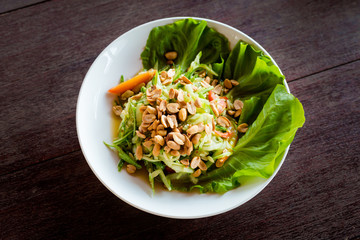 Lao grated cucumber spicy salad