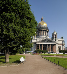 St. Isaac's Cathedral of St. Petersburg.