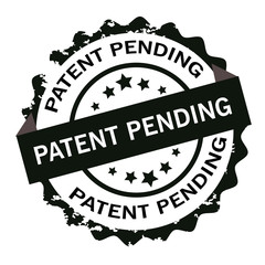 Patent pending stamp.Sign.Seal